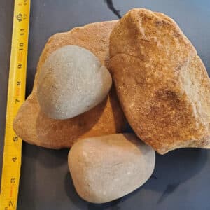 oversized river rock